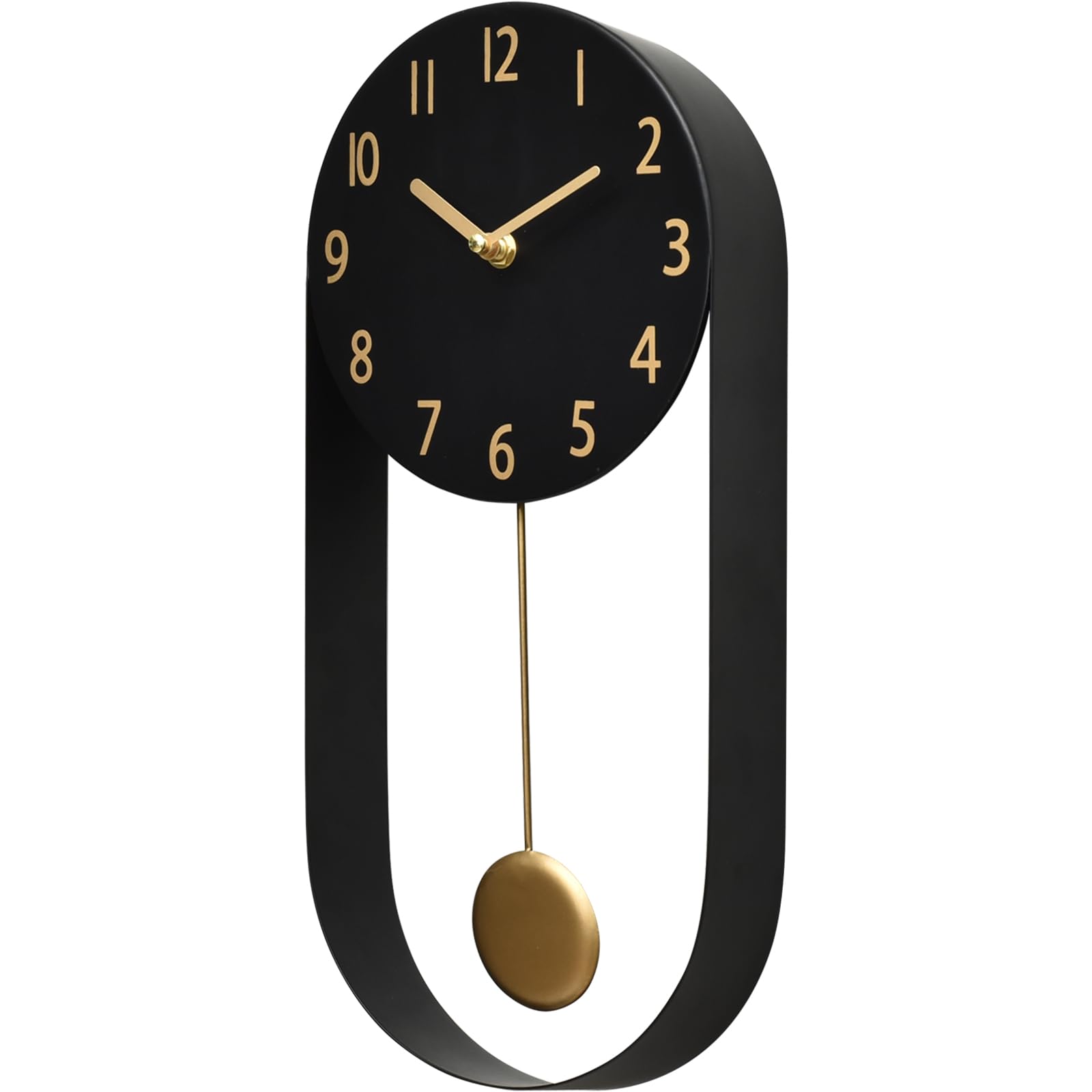 No.120刻印ෆ‪デザインチャームෆ‪ Amazon.com: EMAX HOME Stylish Minimalist Pendulum Black Wall